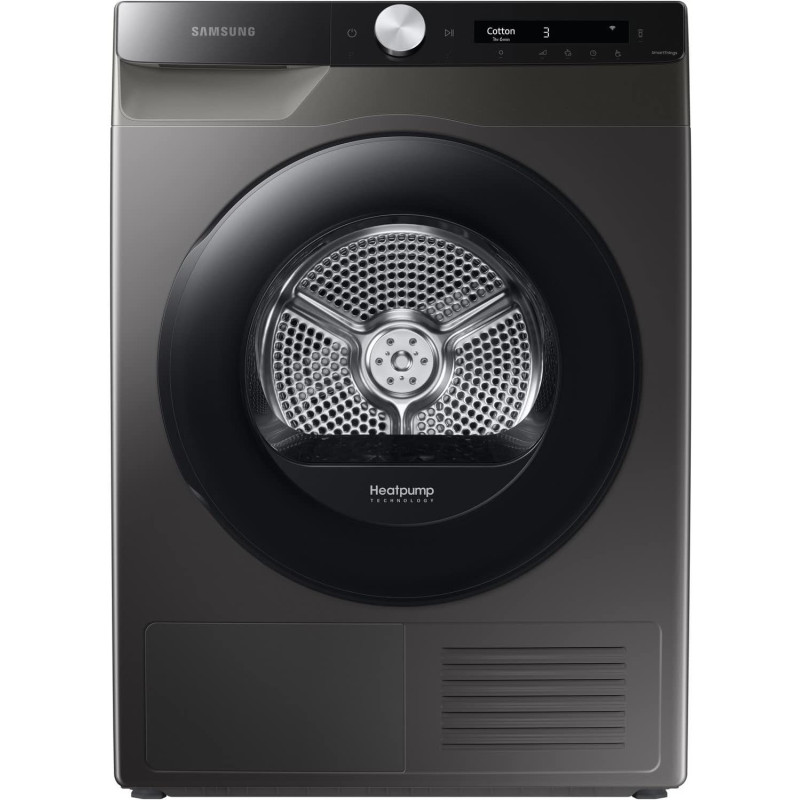 Samsung Front Load Condenser Tumble Dryer With Heat Pump, 8Kg - DV80T5220AX/S1