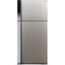 Hitachi 760L Gross Top Mount Double Door Refrigerator RV760PUK7K1BSL, 10 Year Warranty on Inverter Compressor, Silver
