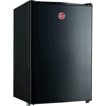 Hoover 92 Liters Single Door Refrigerator, Compact Free Standing Fridge With 2L Bottle Special Location, Adjustable Thermostat, HSD-K92-B (Black)