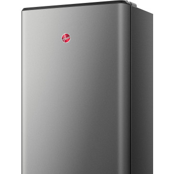 Hoover 200 Liters Single Door Refrigerator with Separate Chiller Compartment, Medium Size Freestanding Fridge Silver - HSD-H200-S
