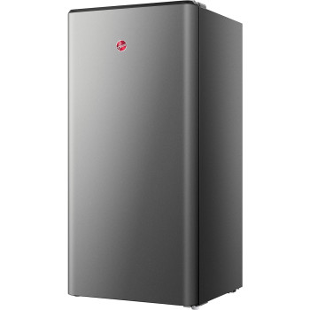 Hoover 200 Liters Single Door Refrigerator with Separate Chiller Compartment, Medium Size Freestanding Fridge Silver - HSD-H200-S
