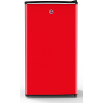 Hoover 118 Liters Single Door Refrigerator, Compact Small Size Free Standing Fridge, Best for Mini Bar, Home, Office, Bedroom, Kids Room, Red Color, HSD-K118-R