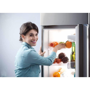 Milton 600 Liter Top Mount Refrigerator Double Door Inverter Compressor Silver Colour, Model - MRF600-1 Year Full & 10 Warranty