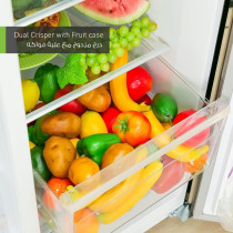 Panasonic 734 Liters Side By Side Refrigerator, MAT Black - NR-BS734MS
