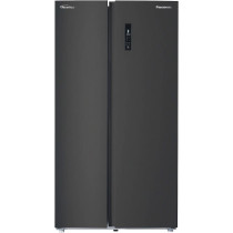 Panasonic 734 Liters Side By Side Refrigerator, MAT Black - NR-BS734MS