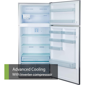 Panasonic 750 Liters Top Mount Refrigerator, Silver  NRBC752VS, Min 1 year manufacturer warranty