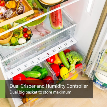 Panasonic 750 Liters Top Mount Refrigerator, Silver  NRBC752VS, Min 1 year manufacturer warranty