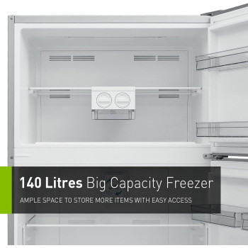 Panasonic 750 Liters Top Mount Refrigerator, Silver  NRBC752VS, Min 1 year manufacturer warranty