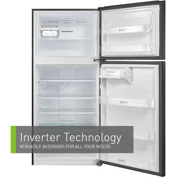 Panasonic 833 Liters Top Mount Refrigerator, NR-BC833VSAE, Silver, 1 Year Warranty