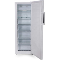 Midea 312 Liters Convertible Upright Freezer, Frost Free with Quick Freeze Technology, Converted from Freezer to Refrigerator with One Click Button, Large Capacity Fridge/Freezer, Silver, HS312FWES