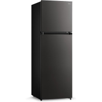 Midea 390L Gross Top Mount Double Door Refrigerator MDRT390MTE28 2 Doors Frost Free Fridge Freezer with Smart Sensor & Humidity Control, Active-C Fresh, Multi-Air Flow, Electronic Control Dark Silver