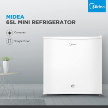 Midea Hs-65L Single Door Refrigerator (65L, White)