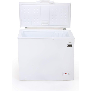 Midea 324 Liters Chest Freezer White, Hs324Cn- 1 Year Full And 5 Years Compressor Warranty