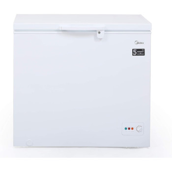 Midea 324 Liters Chest Freezer White, Hs324Cn- 1 Year Full And 5 Years Compressor Warranty