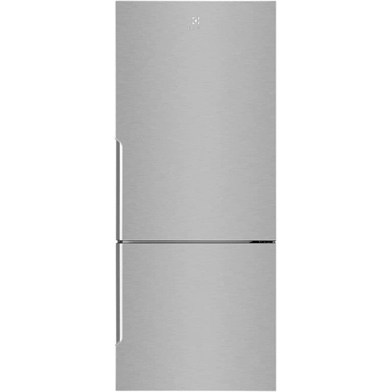 Electrolux 453 Liters Bottom Mount Refrigerator, Nutrifresh Inverter, Total No Frost Double Door Fridge & Freezer with Internal LED light, Silver, EBE4500B-A RAE, Min 1 year manufacturer warranty