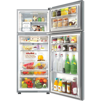 Whirlpool Top Mount Refrigerator, Silver, WTMH1752RSS, Min 1 year manufacturer warranty