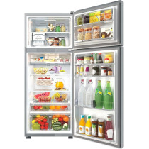 Whirlpool Top Mount Refrigerator, Silver, WTMH1752RSS, Min 1 year manufacturer warranty