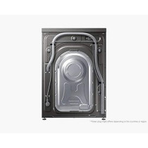 Samsung 9Kg Front Load Washing Machine 1400 RPM With Ecobubble, Color Silver Model - WW90TA046A (International Version)