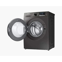 Samsung 9Kg Front Load Washing Machine 1400 RPM With Ecobubble, Color Silver Model - WW90TA046A (International Version)
