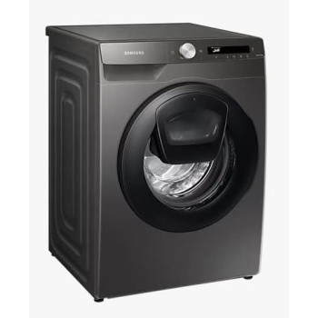 Samsung 9 Kg Front Load Washer With AI Control 1400 RPM With Ecobubble, 15 Quick Wash Color Silver Model - WW90T554DAN - (International Version)