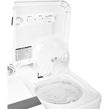 Super General Twin Tub Semi Automatic Washing Machine, White, 8 Kg, SGW80