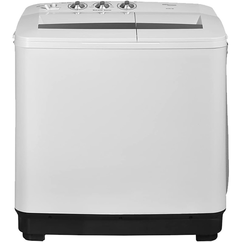 Super General Twin Tub Semi Automatic Washing Machine, White, 8 Kg, SGW80