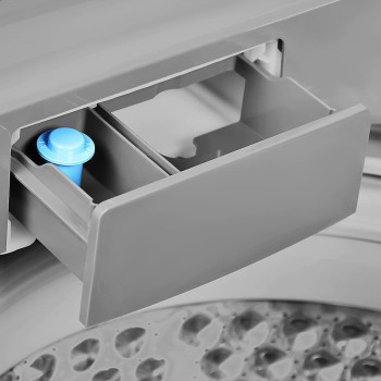 Super General 7.5 kg fully automatic Top-Loading Washing Machine SGW-752-S, Silver, 8 Programs, efficient Top-Load Washer with Child-Lock, LED Display, 1 Year Warranty