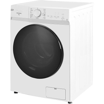 Super General 8 kg Front Loading Washing Machine SGW-8500-HD, 1400 RPM Washer, Energy-efficient, Hidden LED-Display, Silver, 15 Programs, 1 Year Warranty