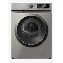 Toshiba 8 Kg Wash 5 Kg Dry Front Load Washing machine, The Great Waves, Real Inverter, Drum Sterilization, Child Lock, TWD BK90S2ASK 1 Year Warranty Silver/Black