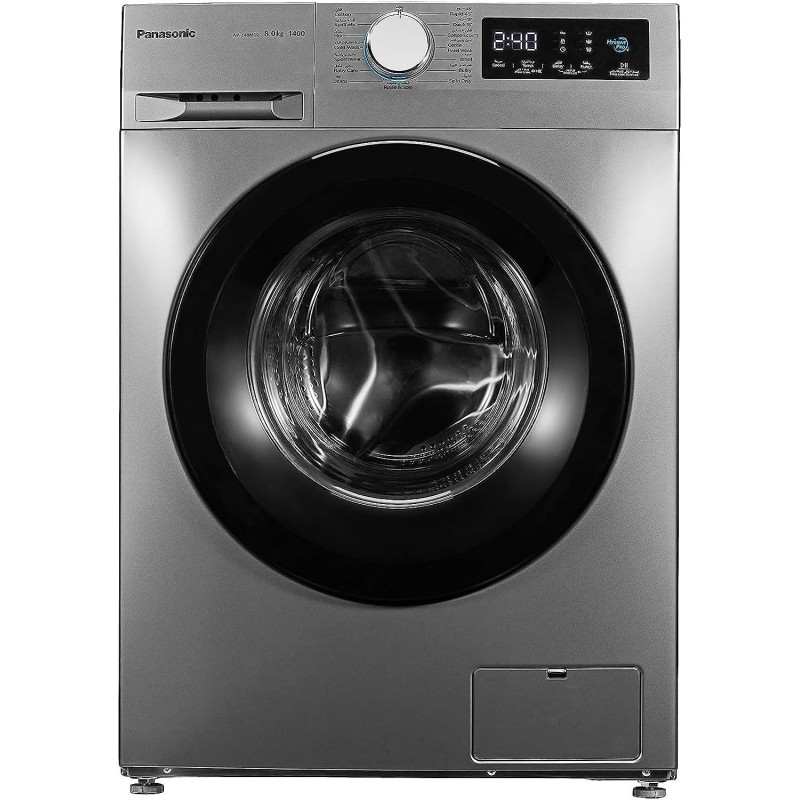 Panasonic 8KG 1400 RPM Front Load Washing Machine, Silver, NA-148MG2, 1 Year Warranty