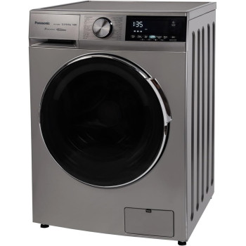 Panasonic Front Load 12KG Washer With 8KG Dryer, 1400RPM, NA-S128M4LAE, Silver 