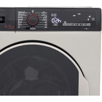 Hoover Front Loading Washer 8KG With Dryer 6KG, 1400 RPM Silver, HWD-V8614-S, Min 1 Year Manufacturer Warranty