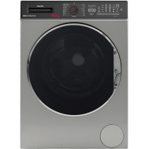 Hoover Front Loading Washer 10KG With Dryer 6KG, 1400 RPM Silver, HWD-V10614-S, Min 1 Year Manufacturer Warranty