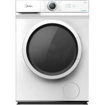 Midea 6KG Front Load Washing Machine with Lunar Dial, 1000 RPM, 15 Programs, Fully Automatic Washer, 10 Years Motor Warranty, MF100W60WGCC