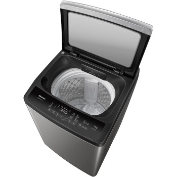 Hisense 13KG Top Load Washing Machine, Titanium Grey, Min 1 Year Manufacturer Warranty - WTJA1302T