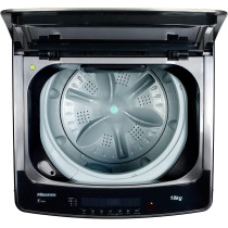 Hisense Top Loading Washing Machine, 18KG Capacity, Min 1 year manufacturer warranty - WTY1802T