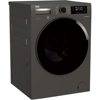 Beko 1400 RPM 16 Programs Washing Machine, Manhattan Gray, 9 KG, Min 1 year manufacturer warranty - WTV9745XM