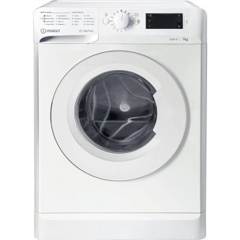 INDESIT Washing Machine Front Load, 7KG, White, Min 1 year manufacturer warranty - MTWE-71252WGCC