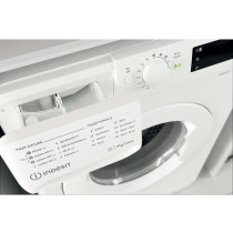 INDESIT Washing Machine Front Load, 7KG, White, Min 1 year manufacturer warranty - MTWE-71252WGCC