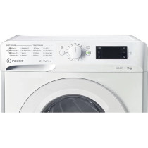 INDESIT Washing Machine Front Load, 7KG, White, Min 1 year manufacturer warranty - MTWE-71252WGCC