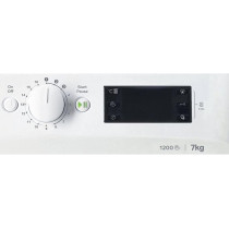 INDESIT Washing Machine Front Load, 7KG, White, Min 1 year manufacturer warranty - MTWE-71252WGCC