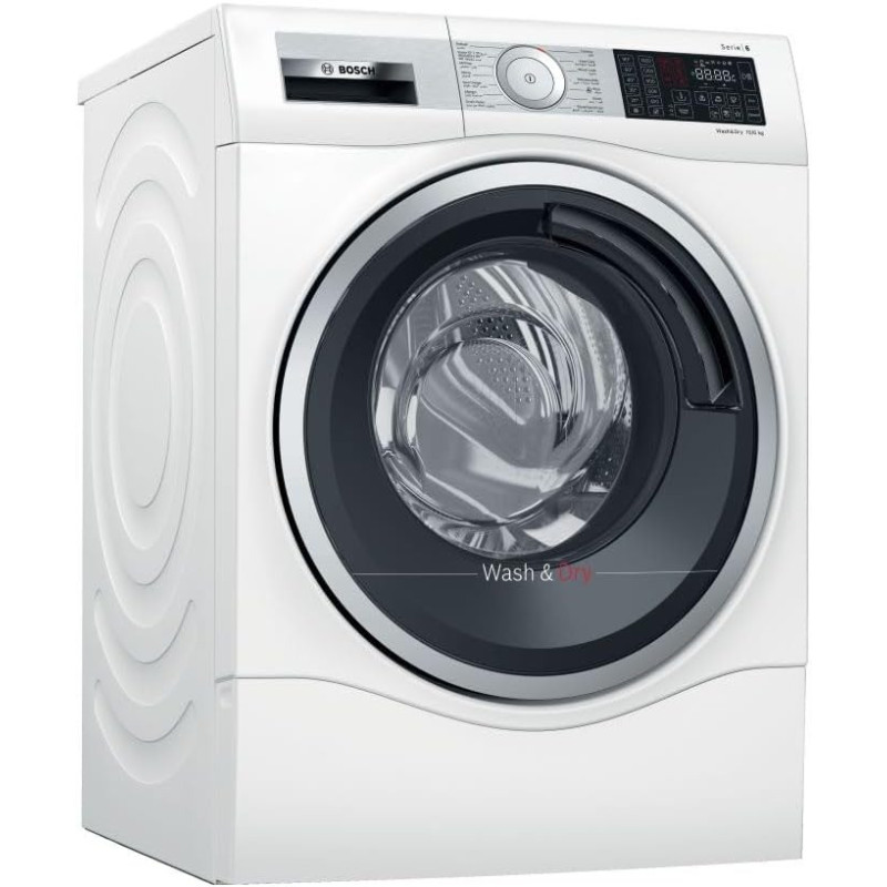 Bosch-Frontload Washer-Dryer 10/6KG, White, WDU28560GC, Min 1 year manufacturer warranty