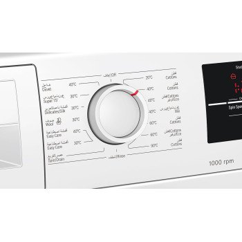 Bosch-Frontload Washing Machine, 8KG, White, Min 1 year manufacturer warranty - WAJ20180GC