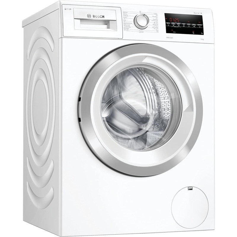 Bosch Series 6, Front Loading Washing Machine, 9KG, White, i-DOS, 1 Year Manufacturer Warranty - WAT28S80GC