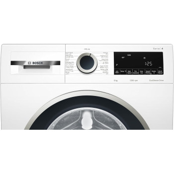 Bosch 9KG Serie-4 1200 RPM Front Load Washing Machine, WGA142X0GC, White - Min 1 Year Manufacturer Warranty