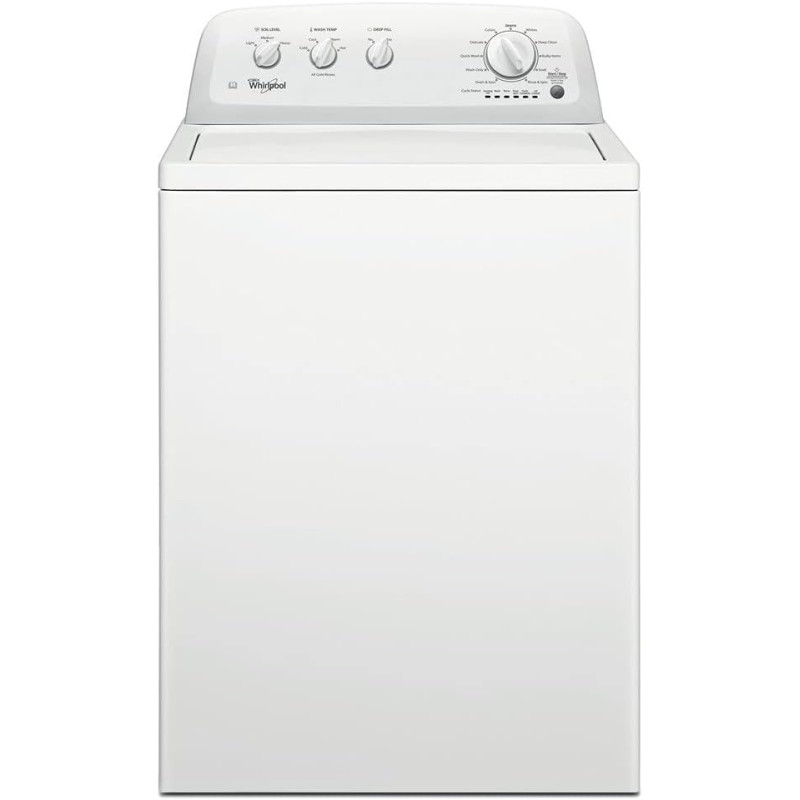 Whirlpool Freestanding Top Load Washing Machine, 10KG - 3LWTW4705FW, Min 1 year manufacturer warranty
