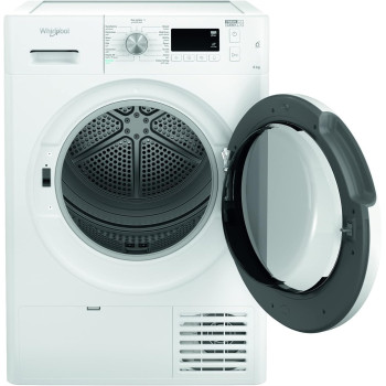 Whirlpool 8KG Condenser Tumble Dryer Freestanding Front Load, White, FFTCM118BGCC, Min 1 year manufacturer warranty