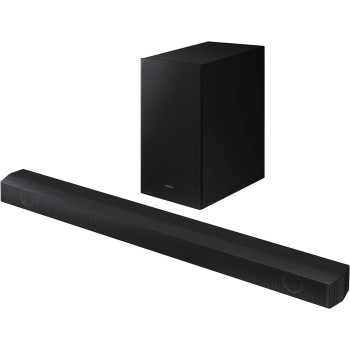 Samsung 2.1Ch Wireless Soundbar with Dolby Audio/DTS Virtual:X In Built Subwoofer Bluetooth Connectivity Black - HW-B550