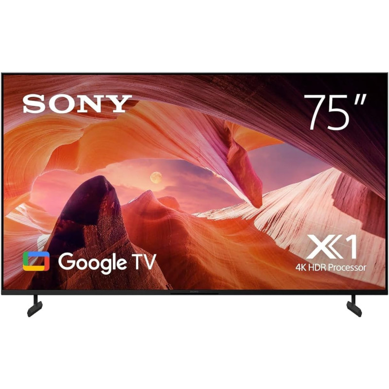 Sony Bravia X80L 75 Inch TV-KD-75X80L, 4K UHD LED Smart Google TV 2023 Model With 1 Year Manufacturer Warranty