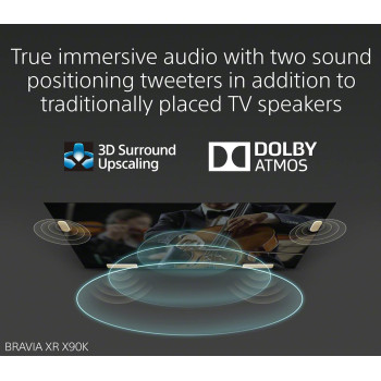 Sony BRAVIA 55 Inch TV 4K UHD HDR Full Array LED Core with Smart Google HDMI 2.1 and Exclusive Features for The Playstation 5 - XR-55X90K (2022 Model)  With 1 Year Manufacturer Warranty